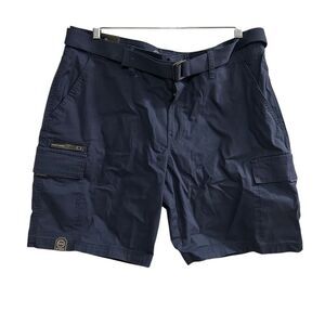 Weatherproof Men's Cargo Shorts Size 38 College Blue Casual Summer